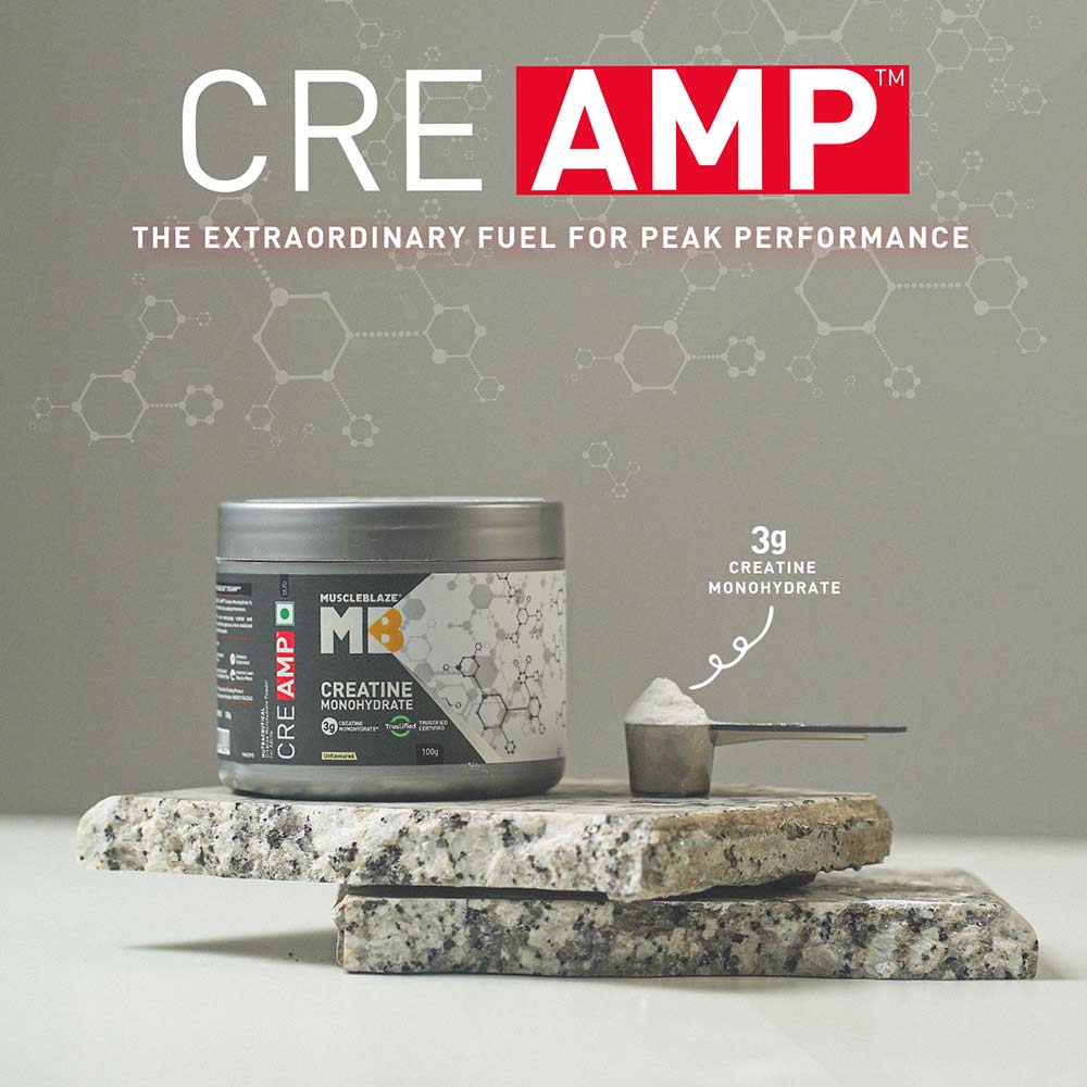 MuscleBlaze Creatine Monohydrate CreAMP