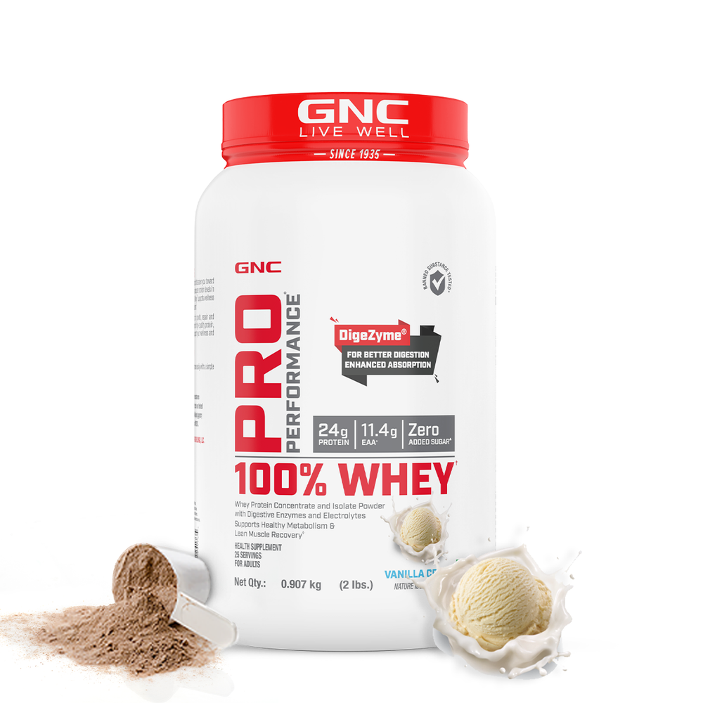 GNC Pro Performance 100% Whey Protein