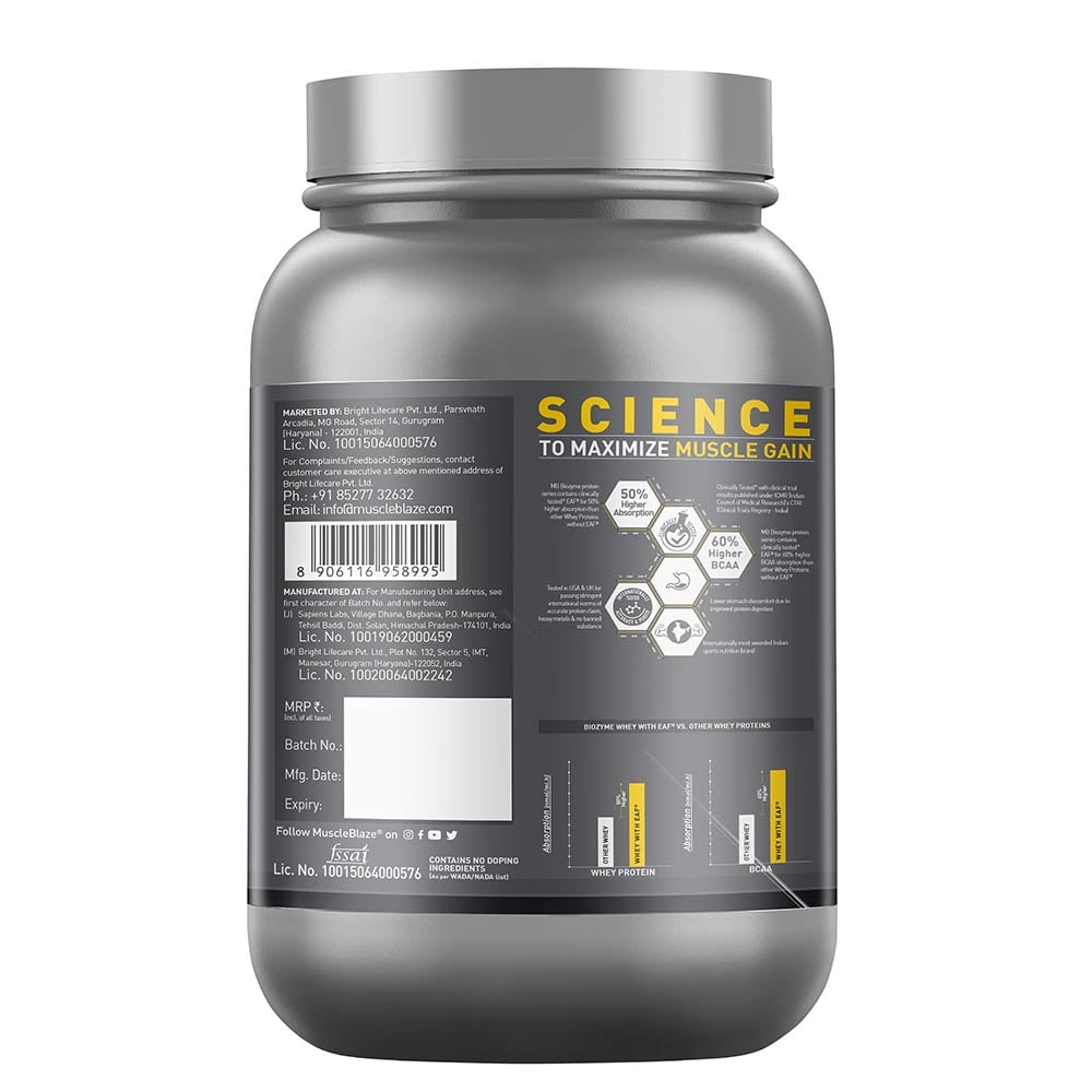 Muscleblaze Biozyme Performance Whey