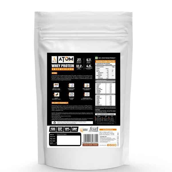 ATOM Whey Protein | USA Labdoor Certified For Accuracy & Purity