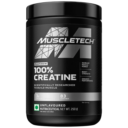Muscletech™ Platinum 100% Creatine [Scientifically Researched Muscle Building Formula] Unflavoured