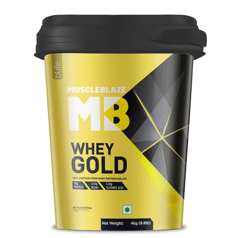 Muscleblaze Whey Gold 100% Whey Protein Isolate