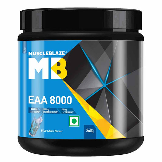 MuscleBlaze EAA 8000, 25 Servings, 340g