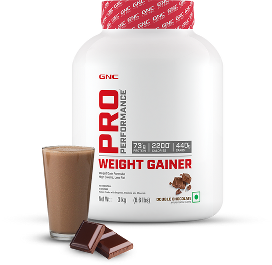 GNC Pro Performance Weight Gainer, High-Calorie, Low-Fat Formula For Healthy Body Gains